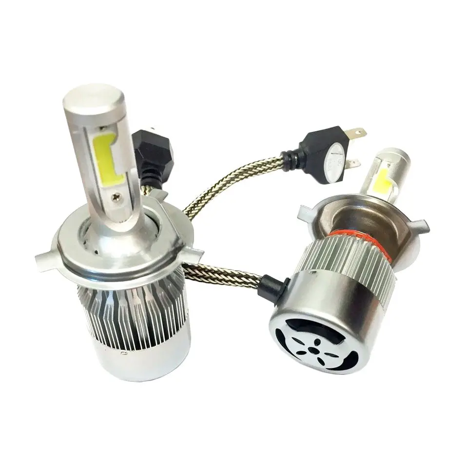1992-2003 Honda Civic 72W 7600Lm Cob Led Headlight Conversion Kit Hi/Low Beam 1