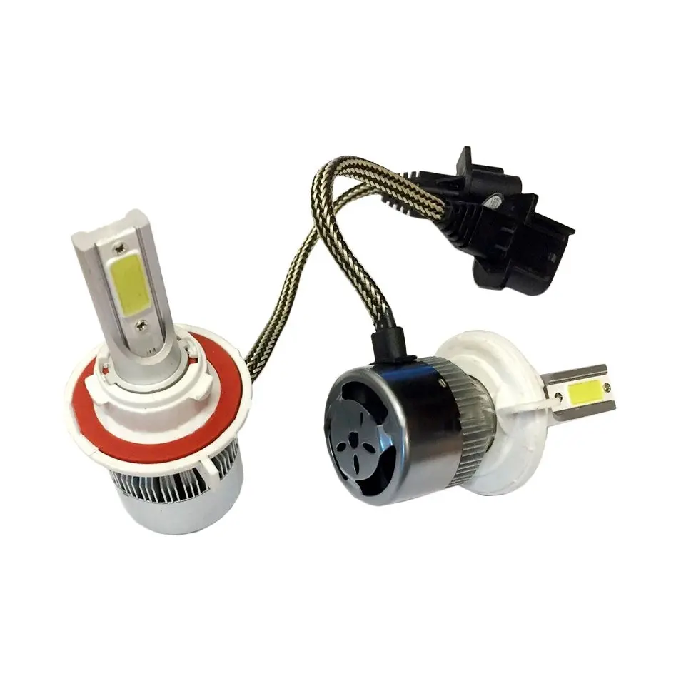 2009-2014 Ford F150 F-150 72W 7600Lm Led Headlight Conversion Kit Bulb H13 1