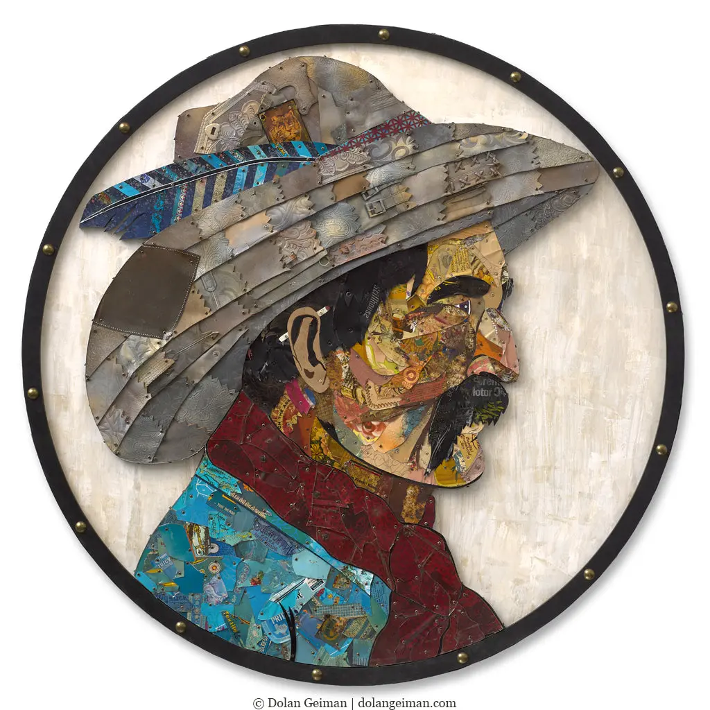 Land And Legend: Wrangler Original Metal Wall Sculpture 1