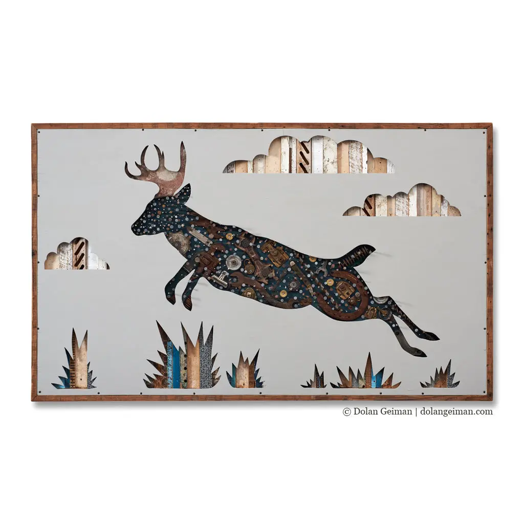 Across Independence Pass Original Mixed Media Wall Art 1