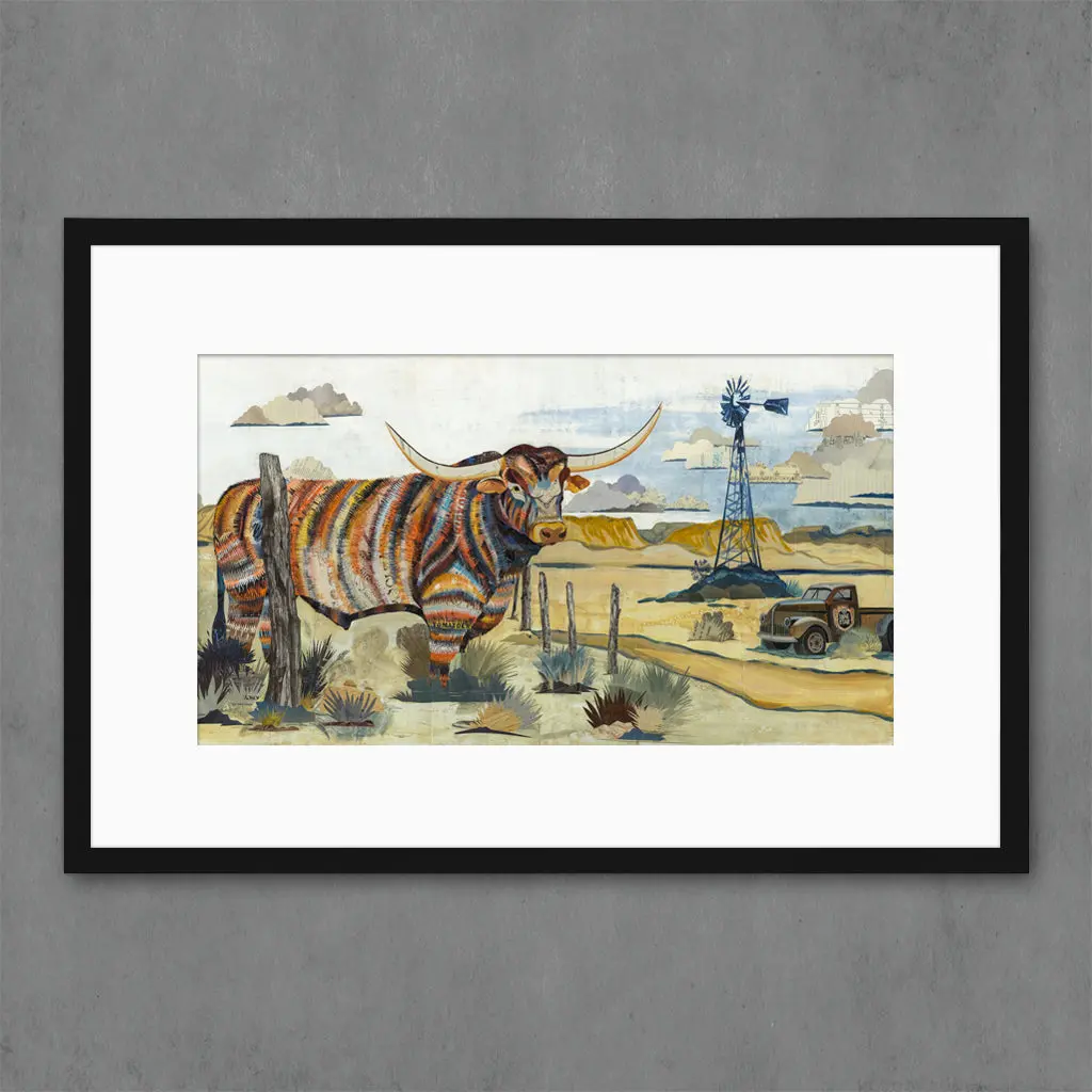 Across The Golden Mesa Limited Edition Paper Print 1