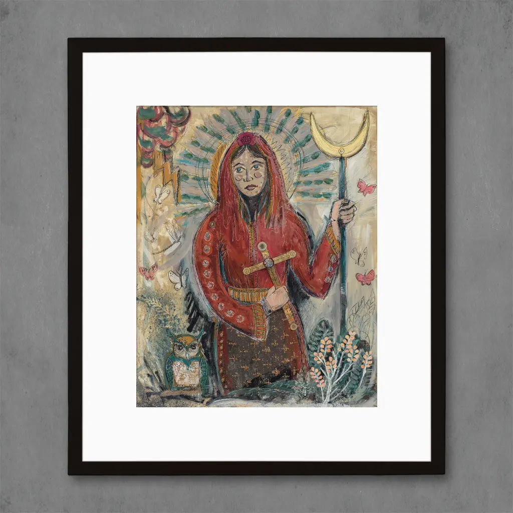Mary Of The Moonlight Limited Edition Paper Print 7