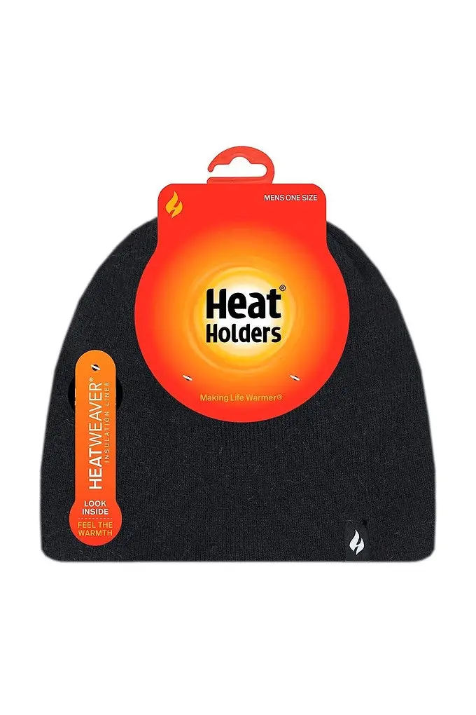 Heat Holders Men's David Flat Knit Watch Cap 1