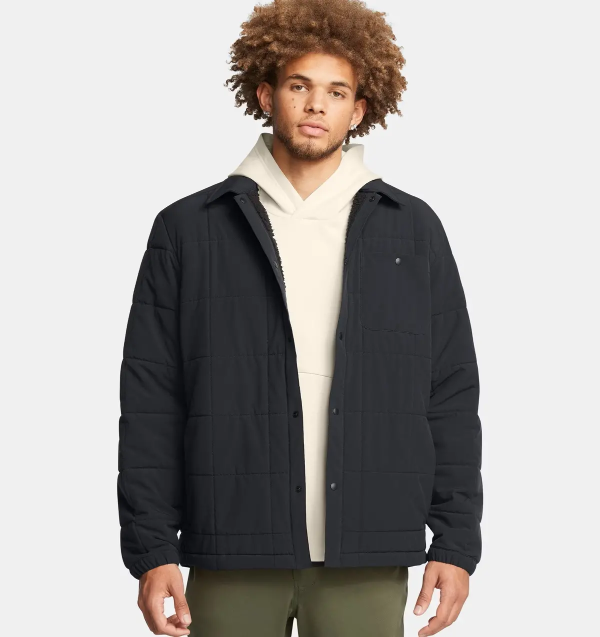 Mens Under Armour Expanse Quilted Shacket 1