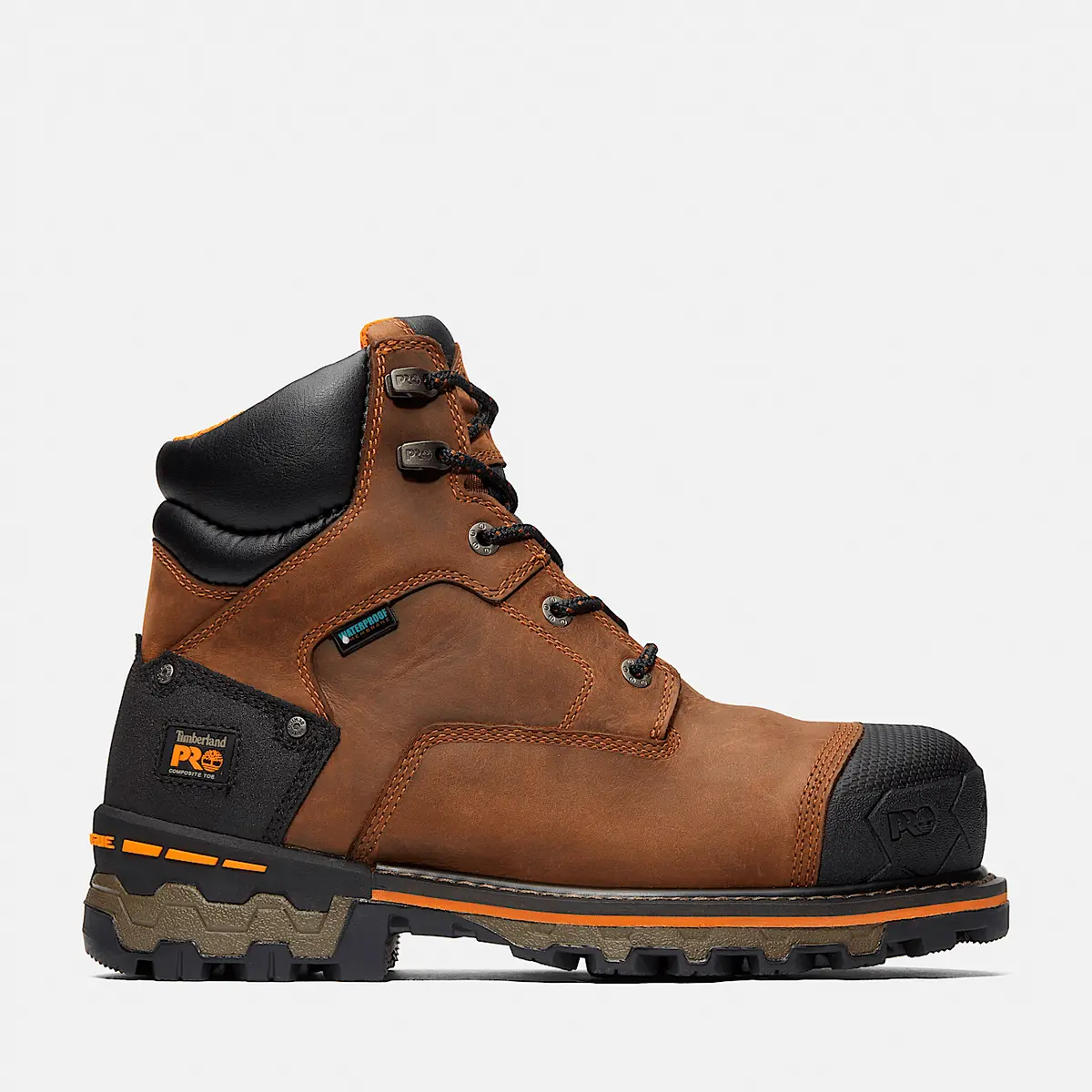 Mens Boondock 6 Composite Toe Waterproof Work Boot 1