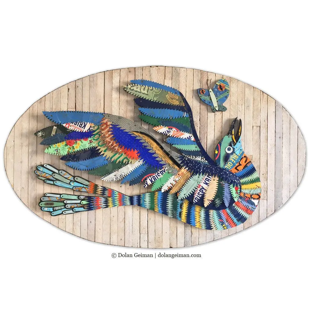 Mockingbird Original Metal Wall Sculpture 1