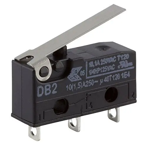 Cherry Zf Electronics Micro Switch, Hinge Lever Spdt, 10.1 A 250V - Db2ca1lb 1