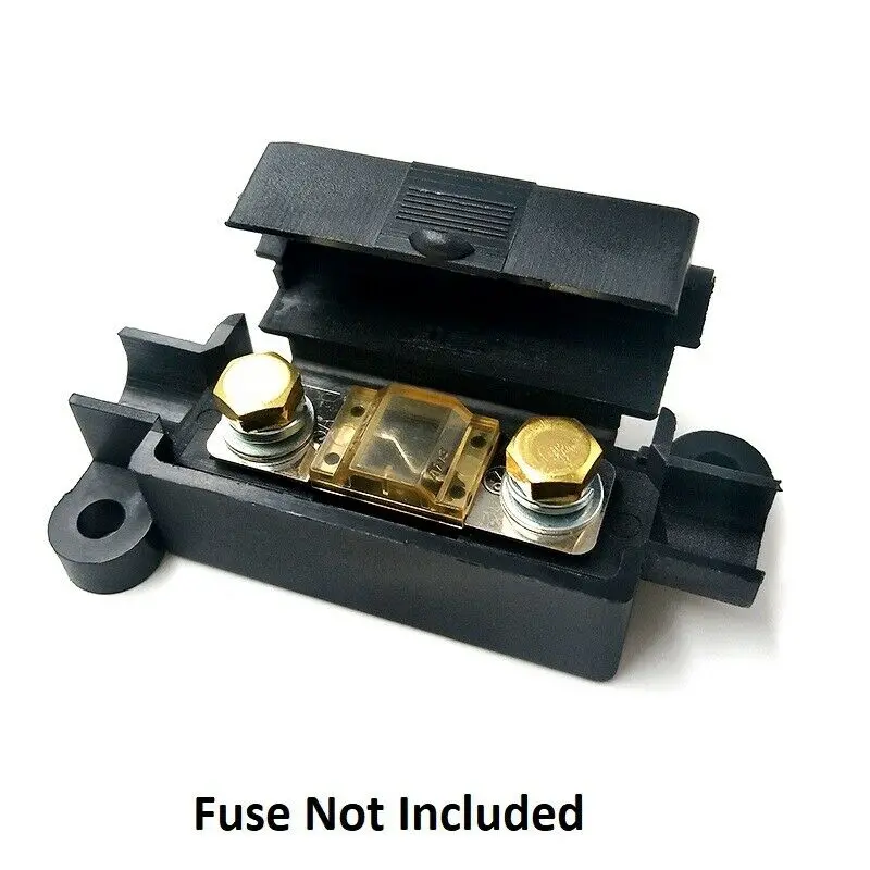 Mini Anl Fuse Holder 20-150A In-Line Bolt Down Fuses 1