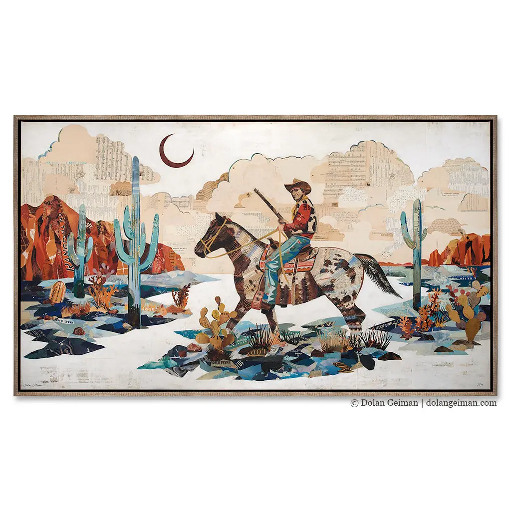 Night Scout Canvas Art Print With Float Frame 1