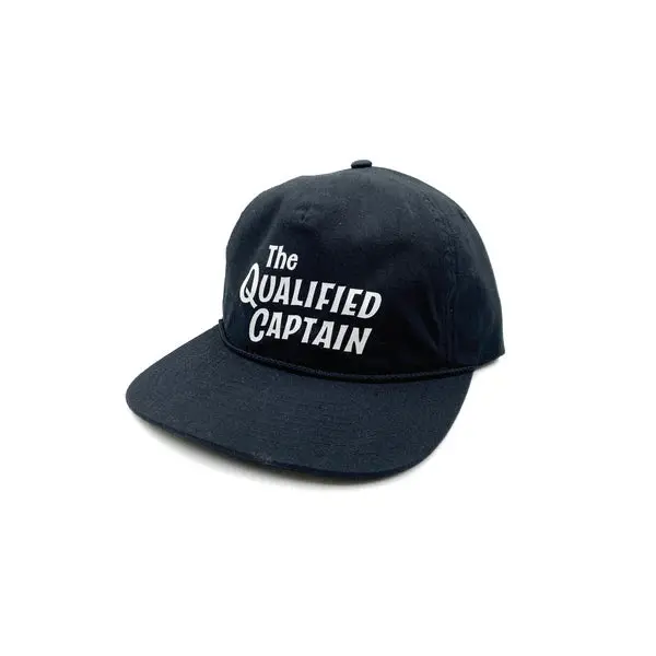 The Qualified Captain Tqc Script Hat 1
