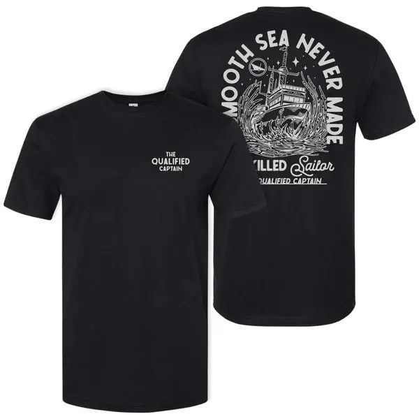 The Qualified Captain Tqc Smooth Sea Tee 1