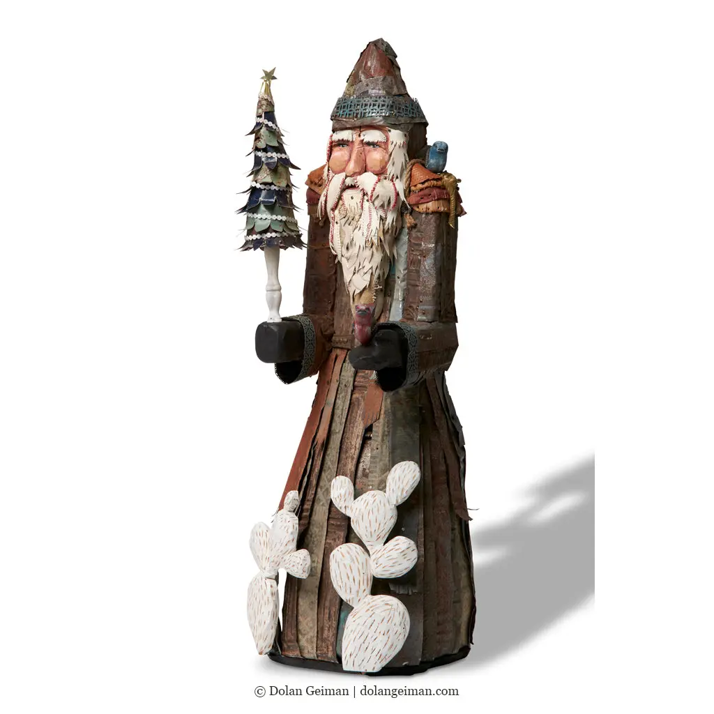 Old St. Nick Original 3D Sculpture 1