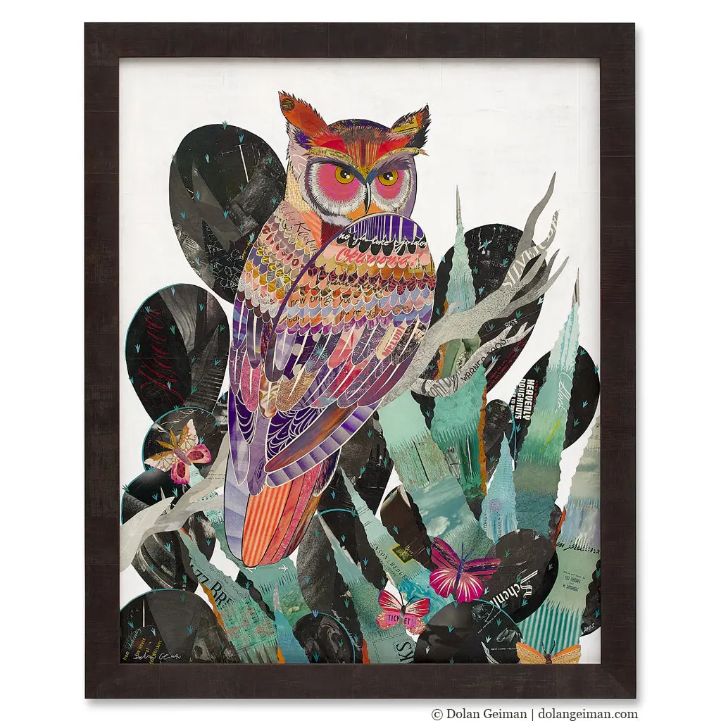 Once A Dream Original Paper Collage 1