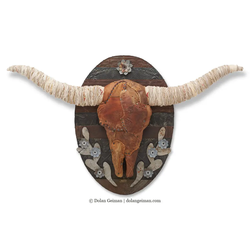 Special Order Open Range Original Mixed Media Wall Sculpture 1