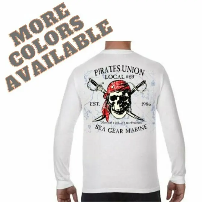 Sea Gear - Pirates Union Long Sleeve T-Shirt 1