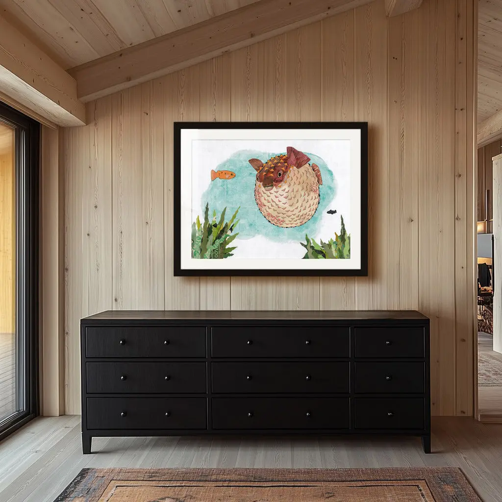 Prickly Balloon Limited Edition Paper Print 2