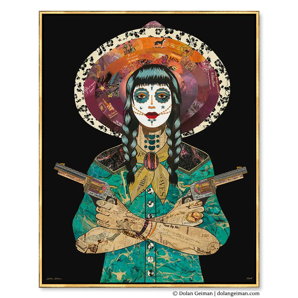Queen Of Dreams Canvas Print With Float Frame 1