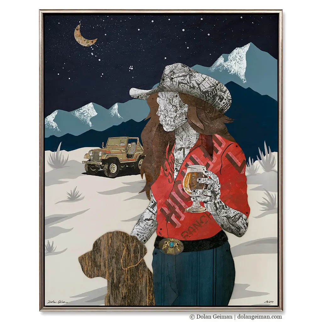 Ranch Hand Canvas Print With Float Frame 1
