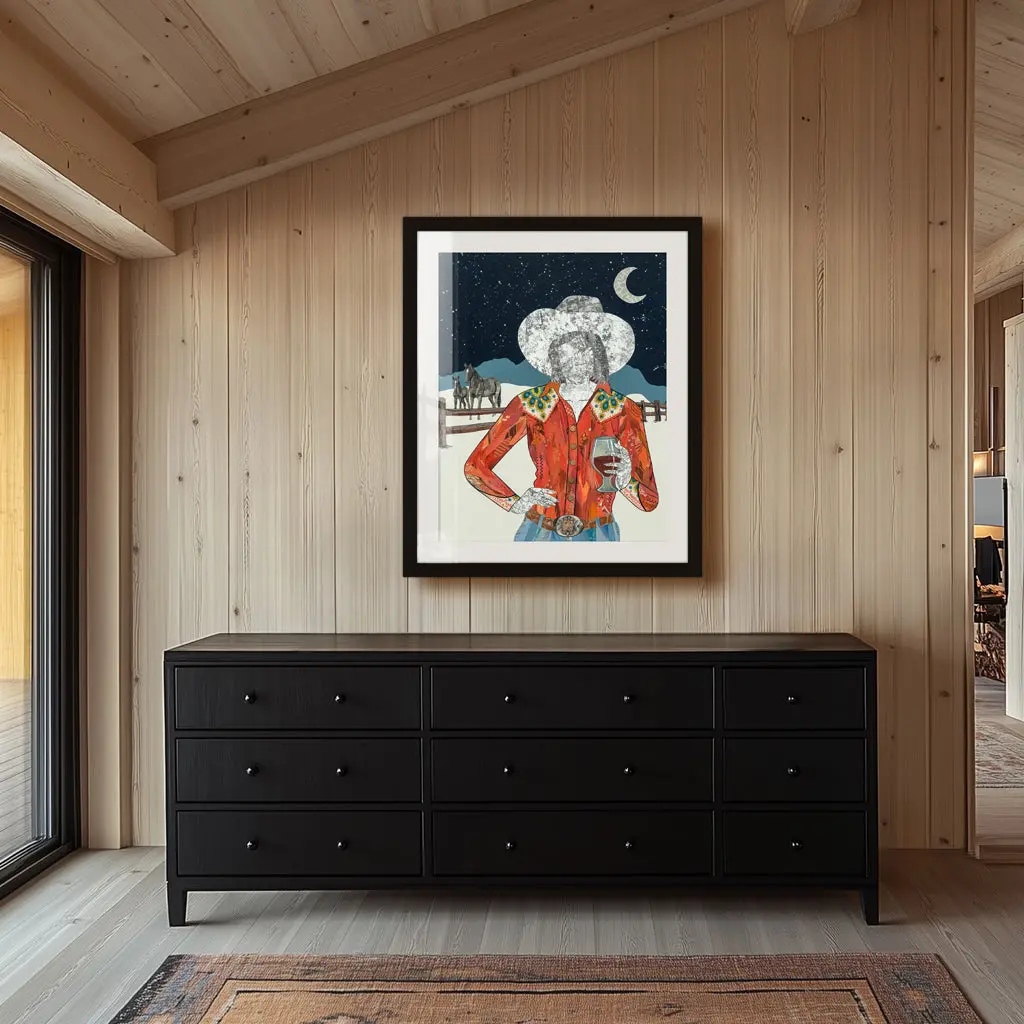 Ready For The Roundup Limited Edition Paper Print 2