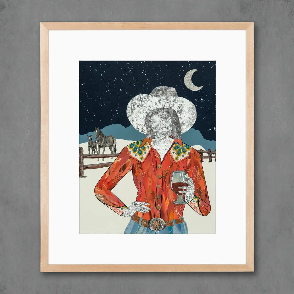 Ready for the Roundup – Limited Edition Fine Art Print - Image 5