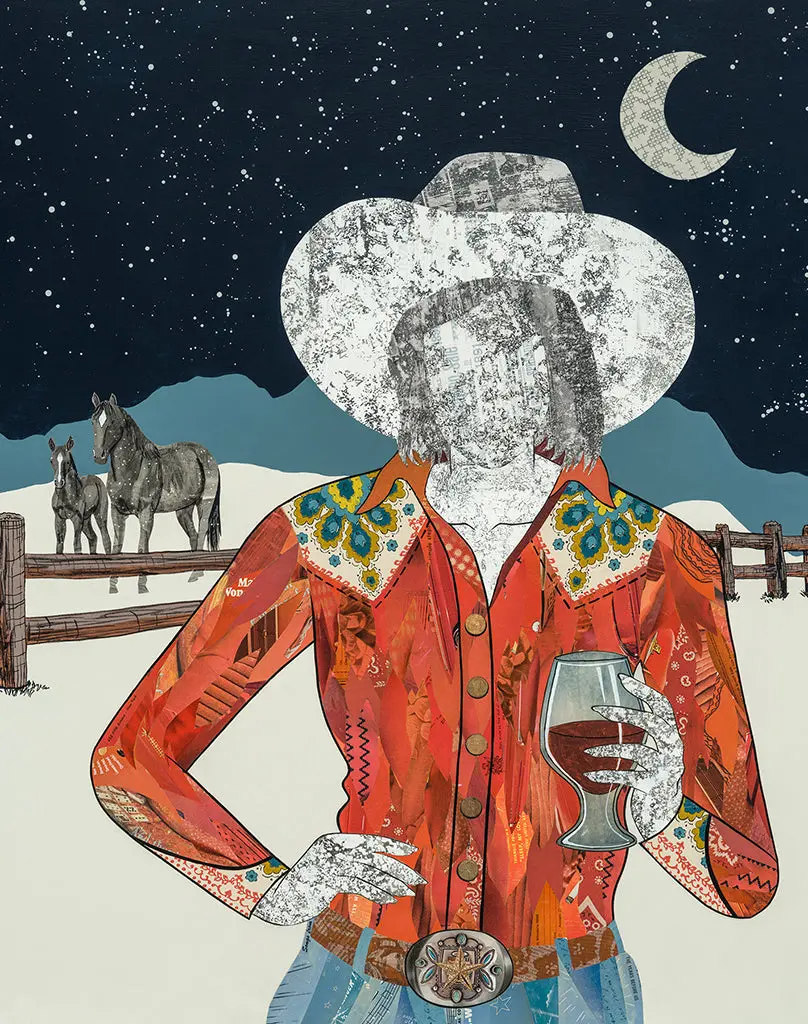 Ready For The Roundup Limited Edition Paper Print 5