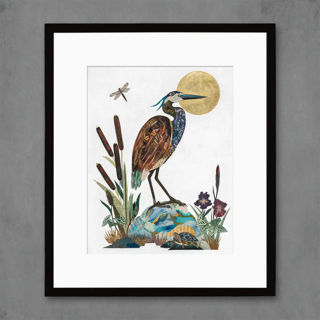 River Saint Heron Limited Edition Paper Print 7
