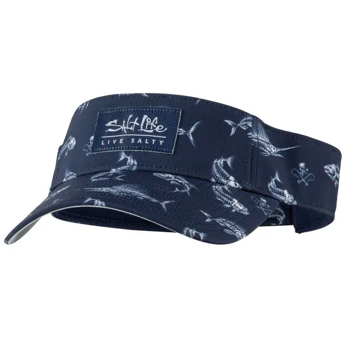 Salt Life Fish N Bones Visor 1