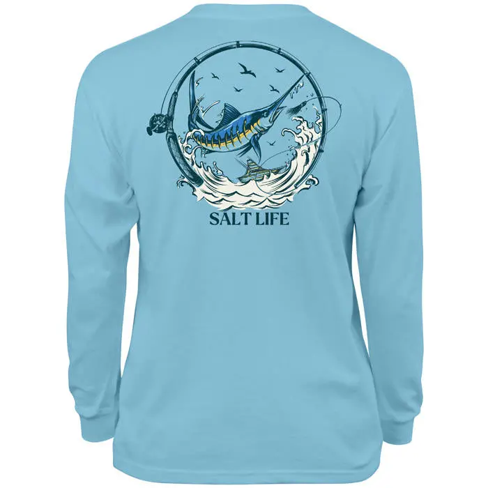 Salt Life Getting Bent Youth Ls Shirt 1