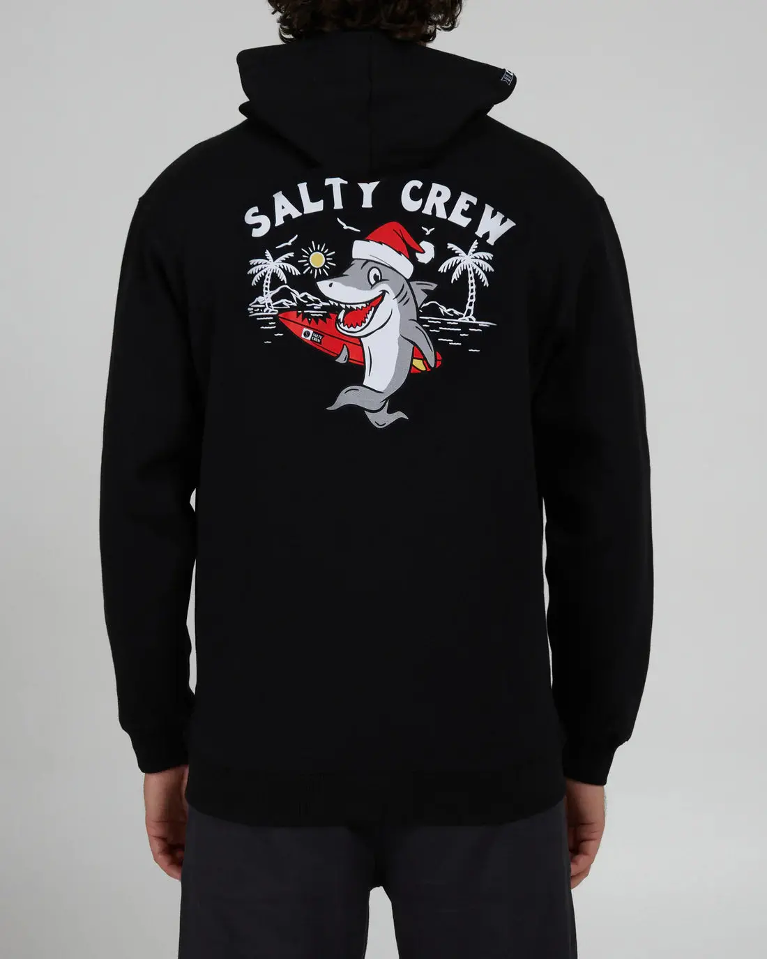 Salty Crew Santa Shark Hoodie 1