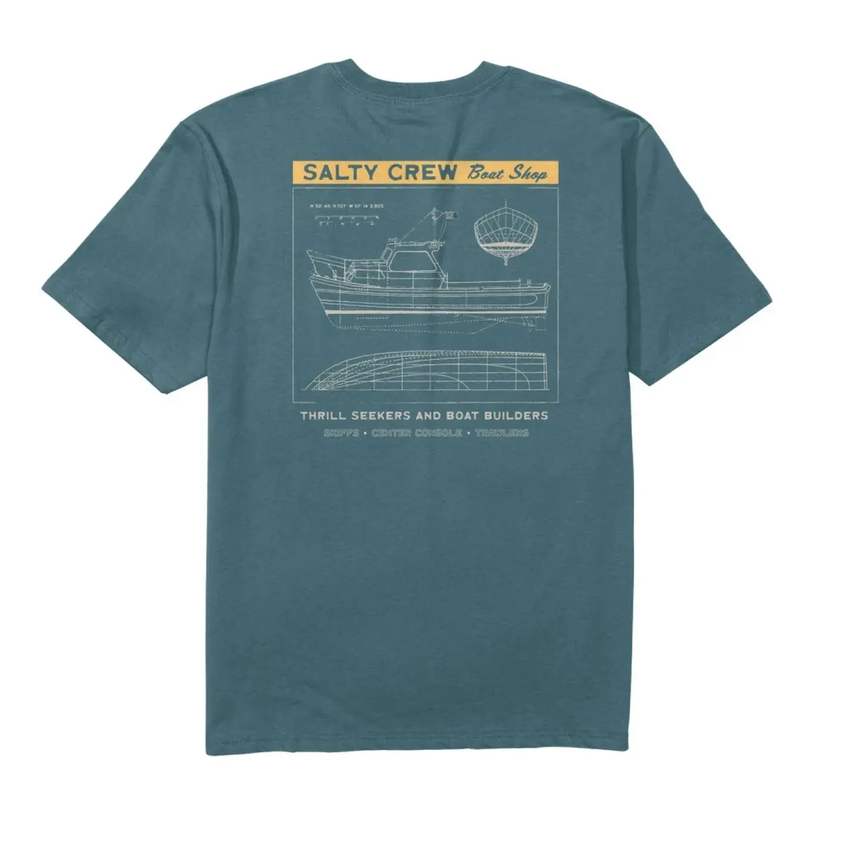 Salty Crew Boat Shop Classic Short Sleeve 2
