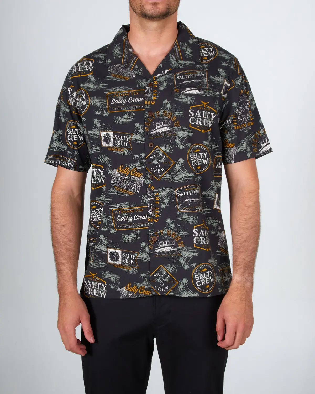 Salty Crew Greastest Hits Ss Woven 1