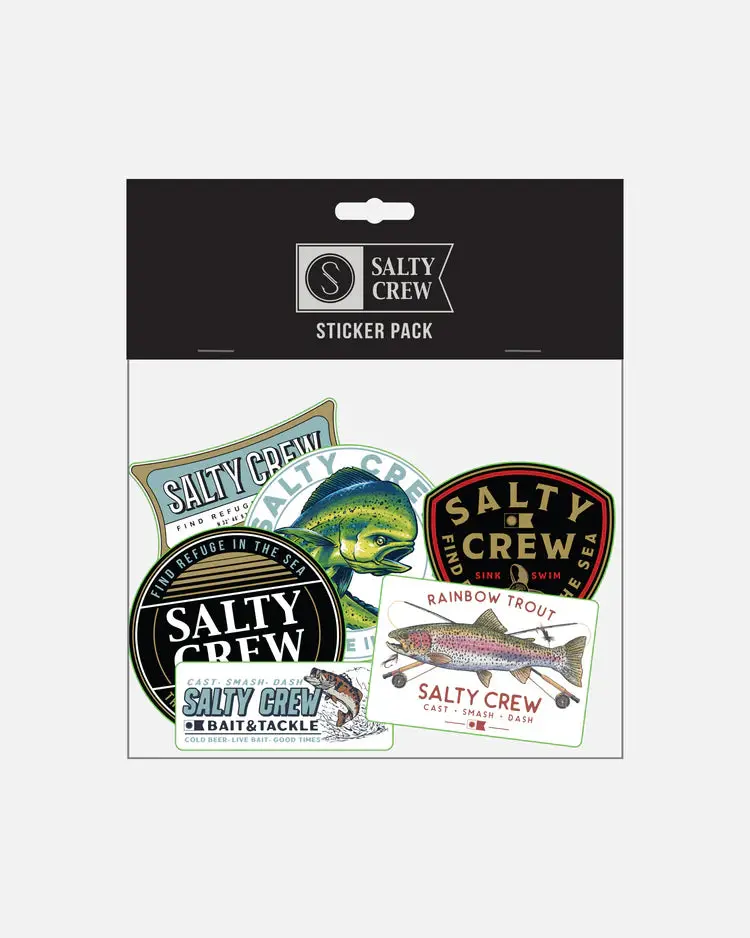 Salty Crew S2 25 Sticker Pack 1