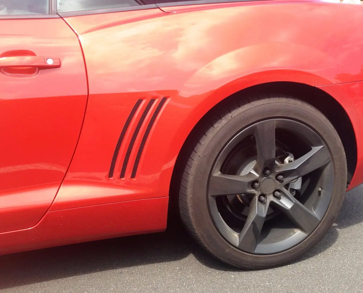 Chevy Camaro Side Vent Quarter Decals - Multiple Colors 1