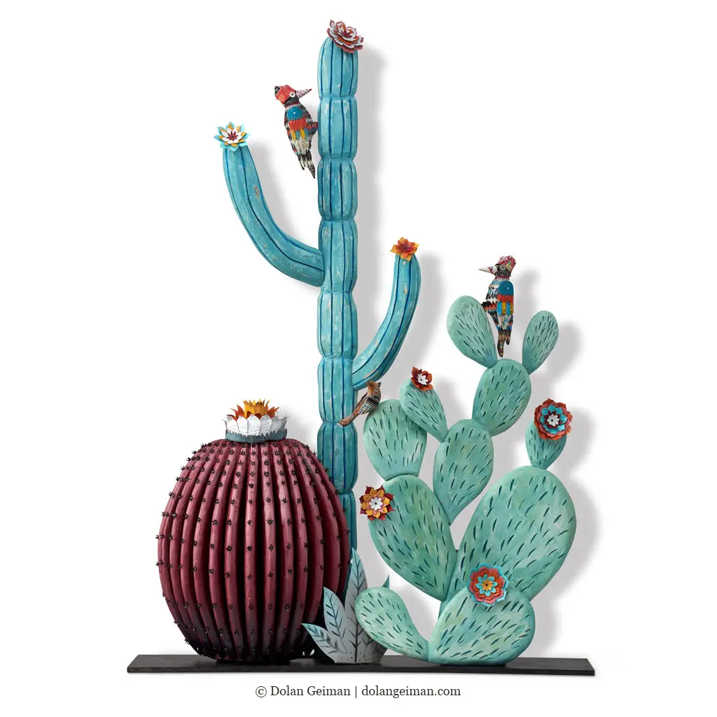 Custom Cactus Sculpture Original 3D Sculpture 1