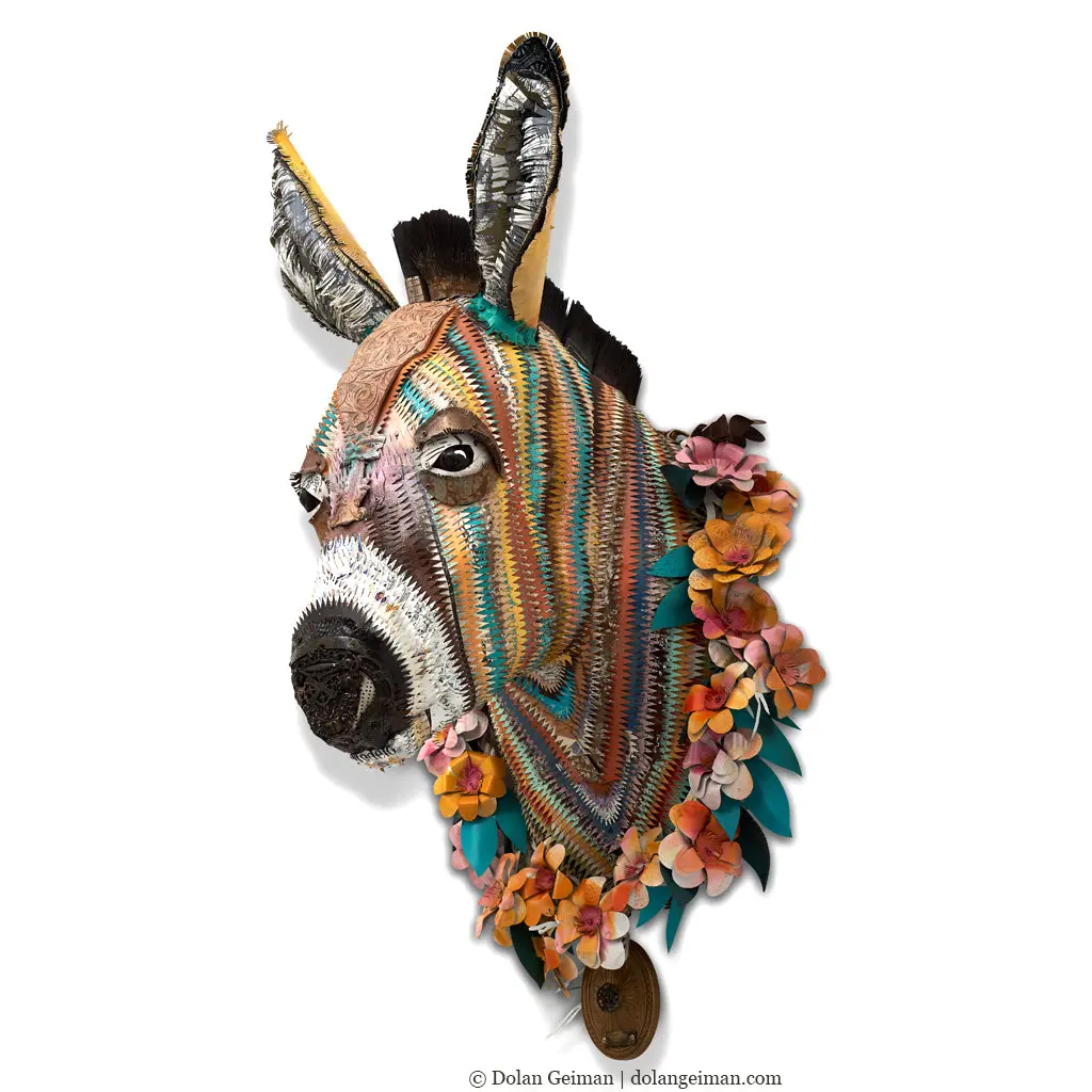 Custom Burro Original 3D Sculpture 1