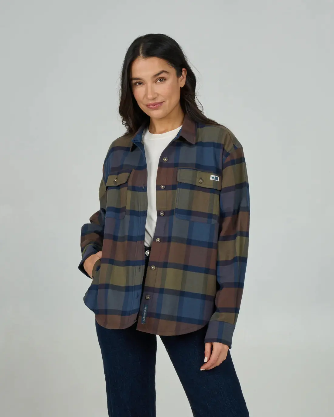 Salty Crew Fathom Flannel 1