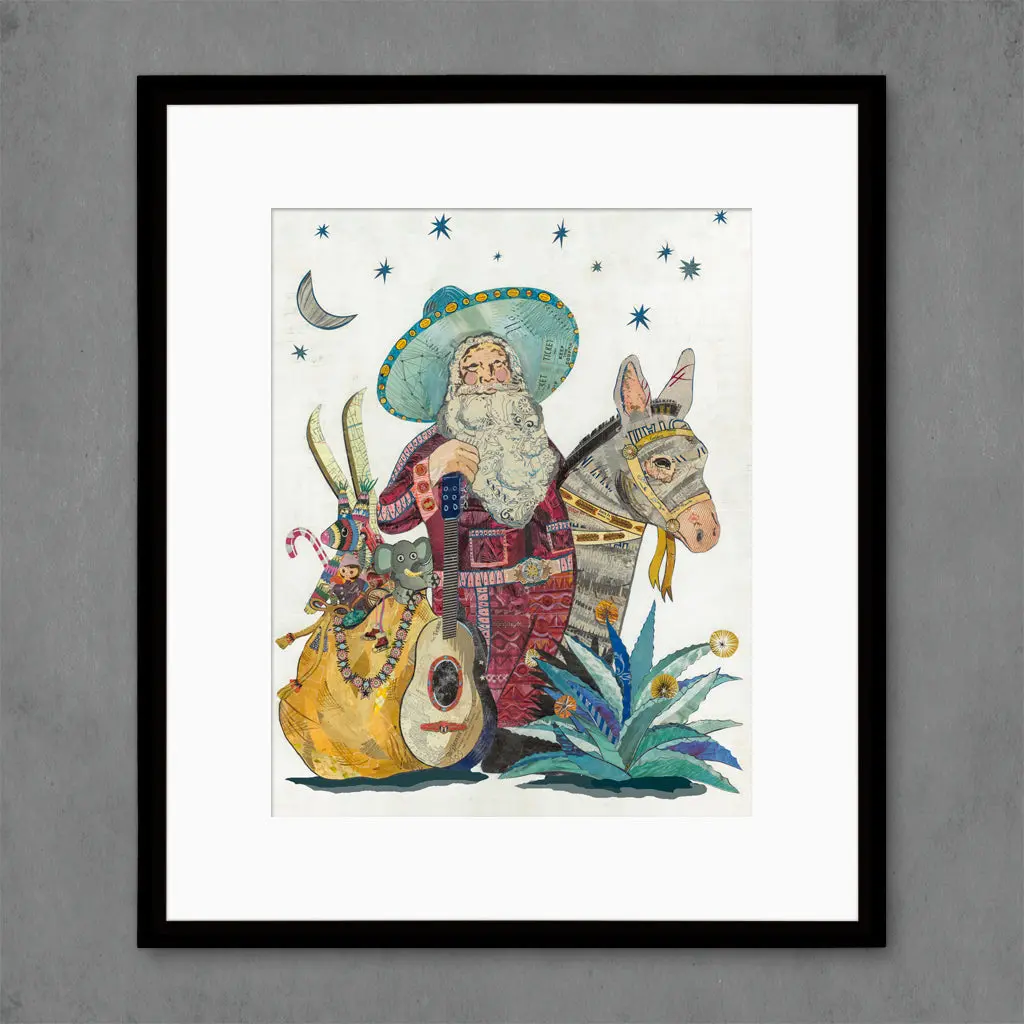 2018 Santa Claus Limited Edition Paper Print 5