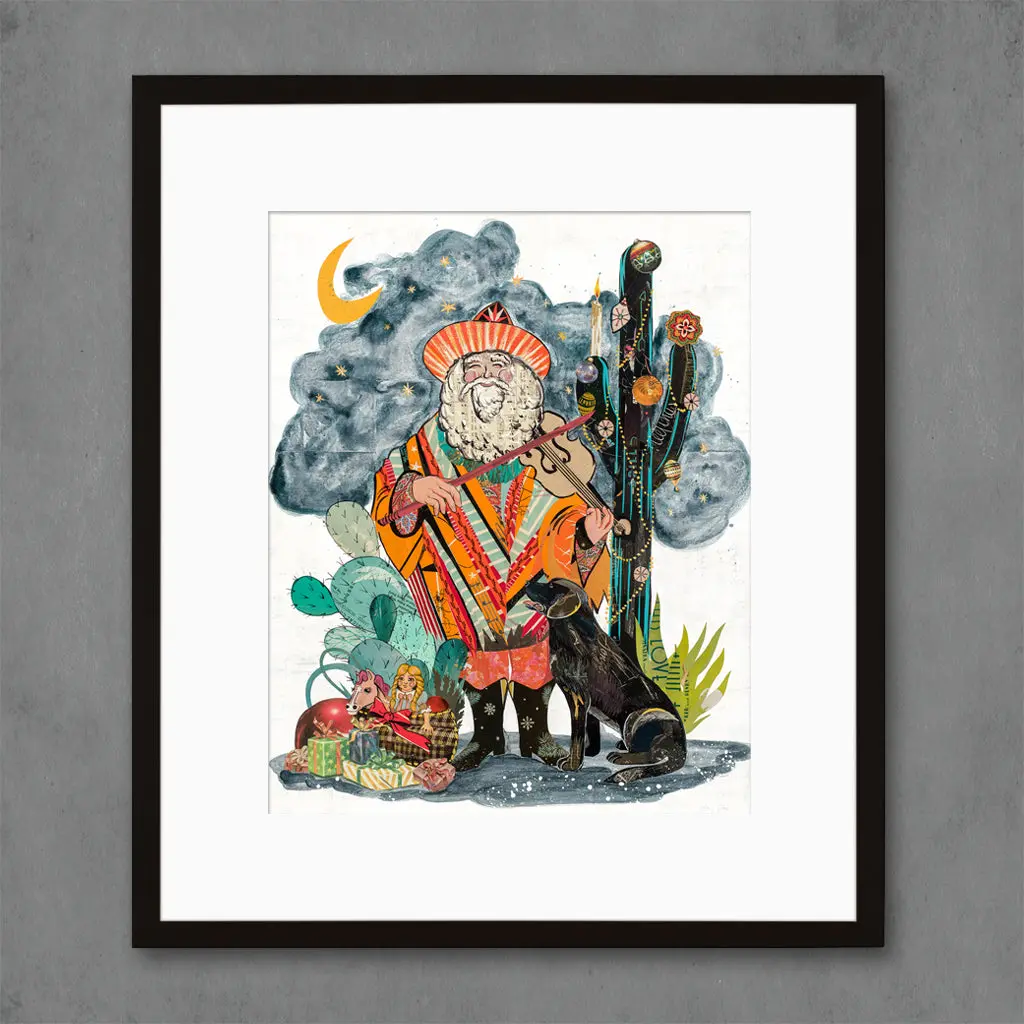 2021 Santa Claus Limited Edition Paper Print 7