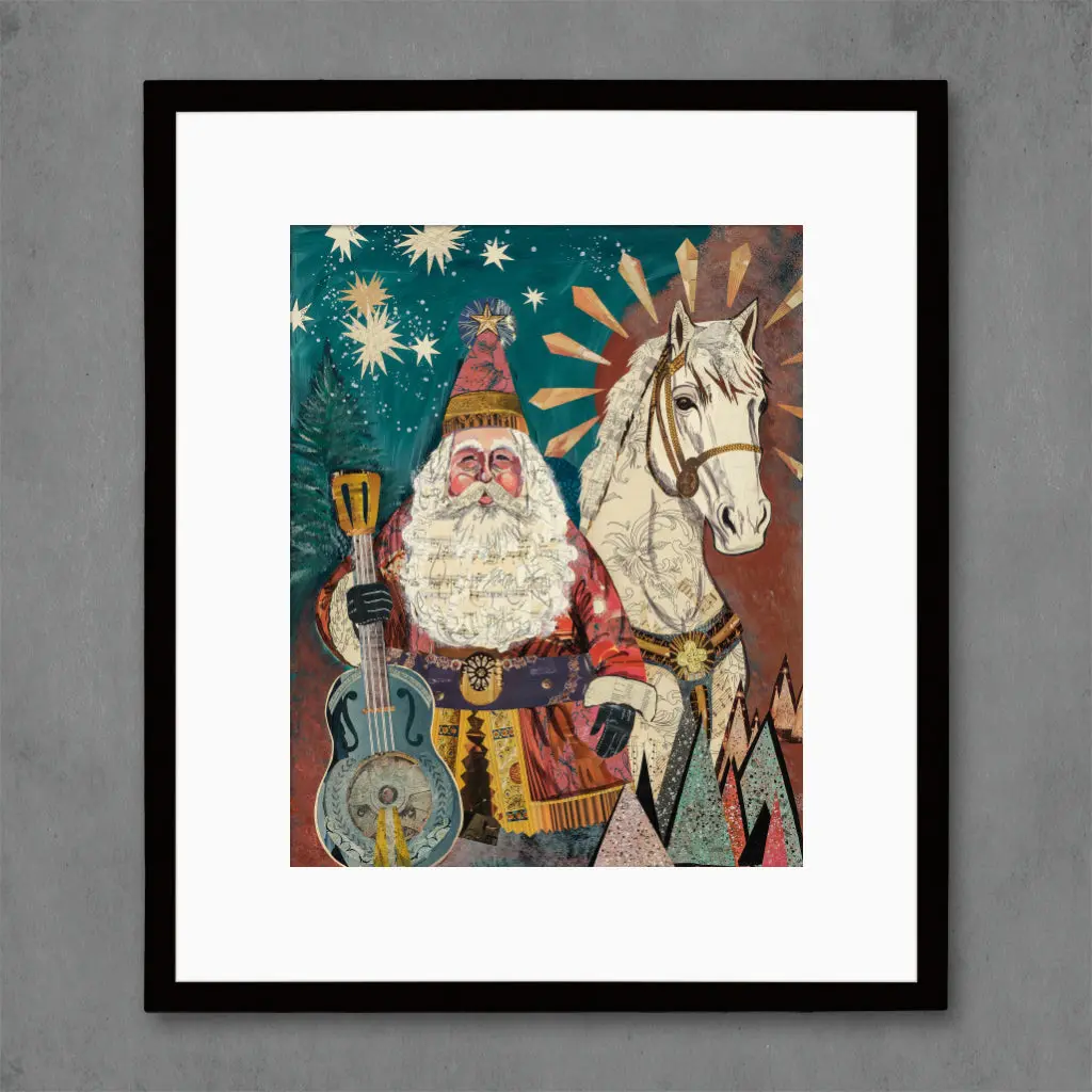 2023 Santa Claus Limited Edition Paper Print 4