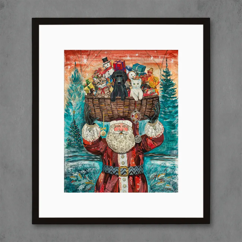 2024 Santa Claus Limited Edition Paper Print 5