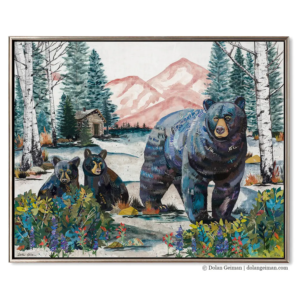 Saskatoon Season Canvas Print With Float Frame 1