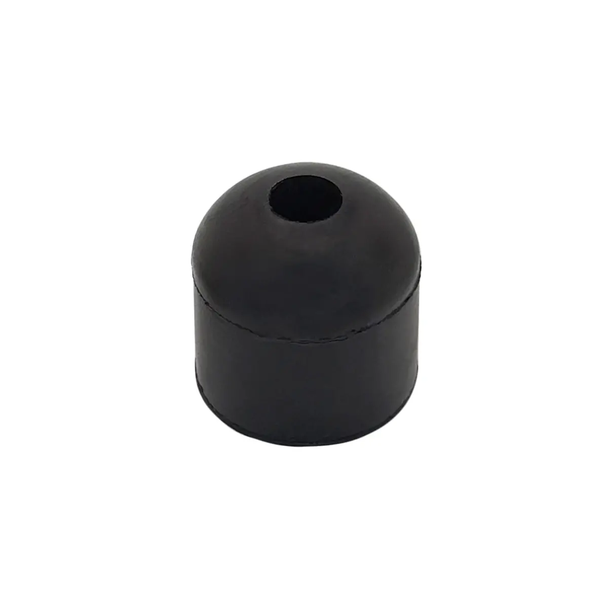 Screw On Black Rubber Bumpers For Shed Doors, Sliding Door & Cabinets - 1" X 1" 1
