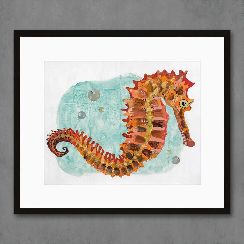Mama Seahorse Limited Edition Paper Print 1