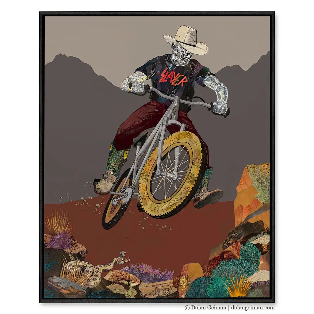 Send It! Canvas Print With Float Frame 1