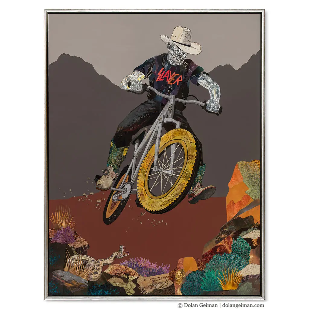 Send It! Original Paper Collage 1