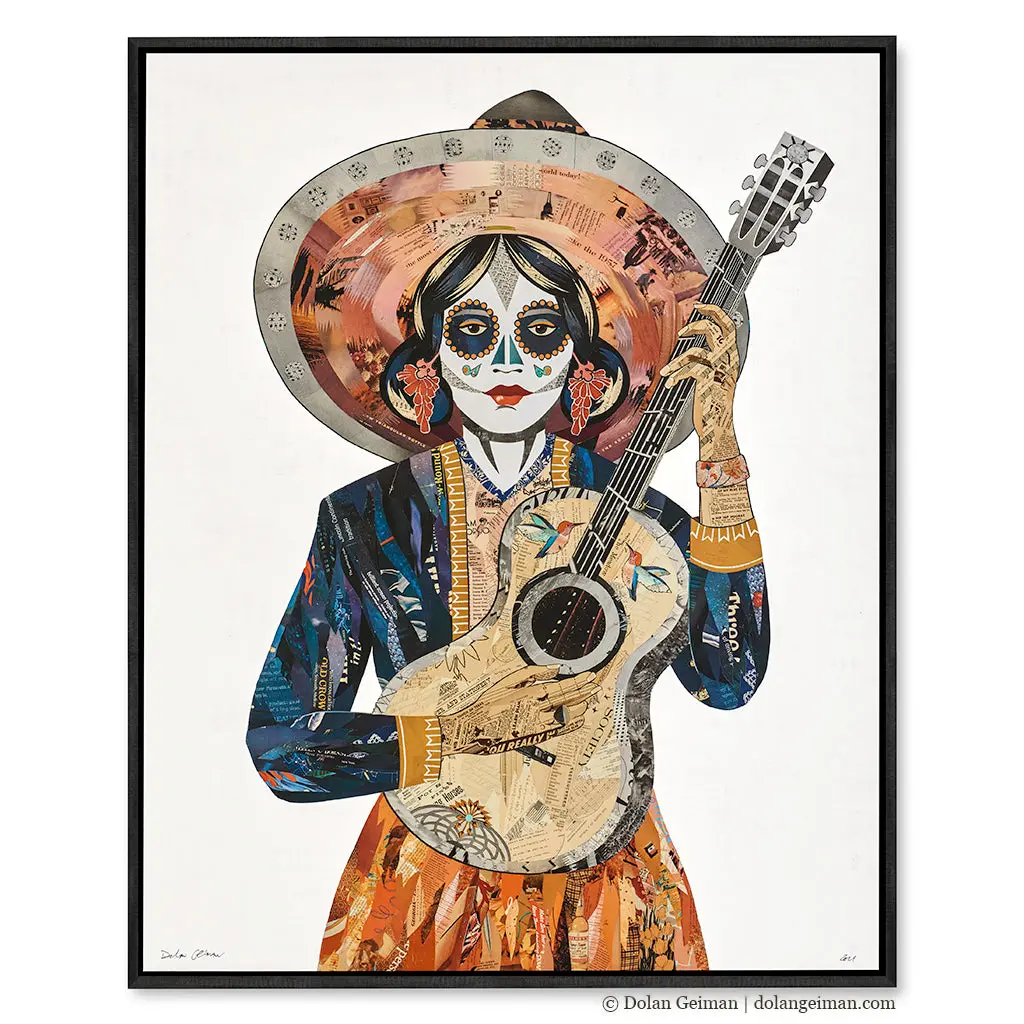 Sing Me Back Home Canvas Print With Float Frame 1