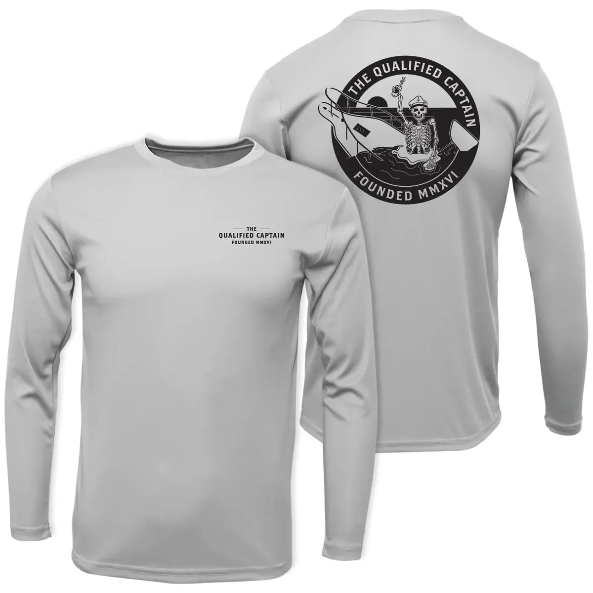 The Qualified Captain - Tqc Skeleton Performance Crew Spf 50+ 1