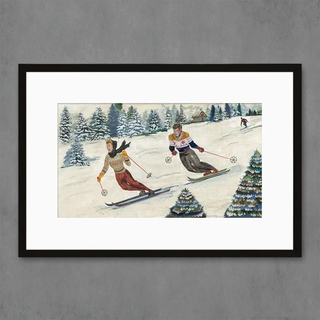 Snow Day In Steamboat Limited Edition Paper Print 3