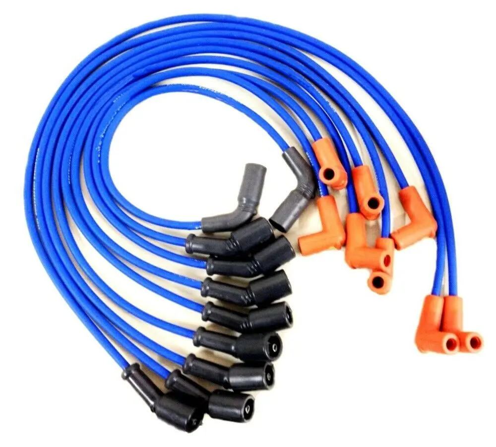 Spark Plug Ignition Wires For Mercruiser Mpi Flat Cap V8 84-863656A1, 18-8828-1 1