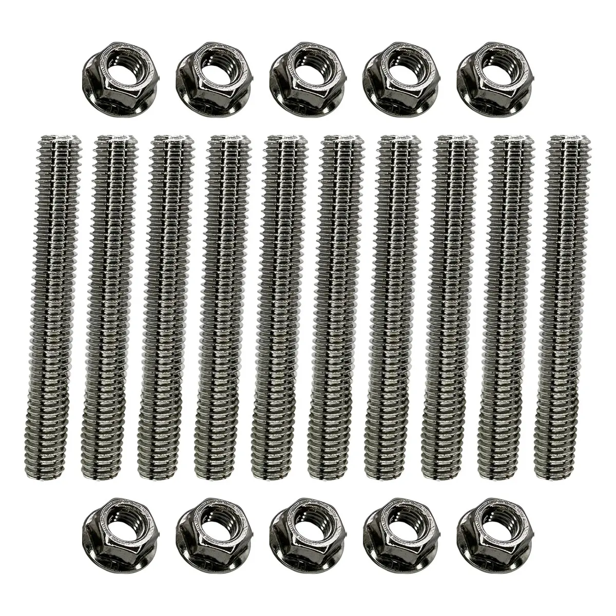 Stainless Exhaust Manifold Stud Kit For Ford 6.8L V10 - One Or Two Sides 1